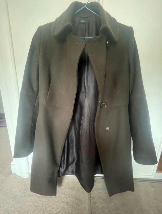 Abrigo marrón elegante