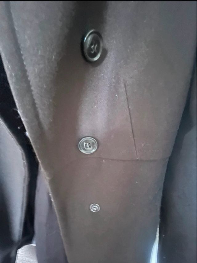 Abrigo marrón elegante