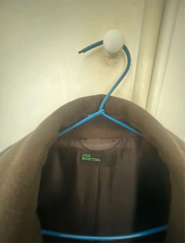 Abrigo marrón elegante