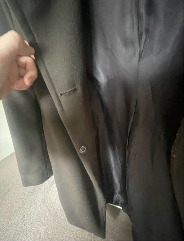 Abrigo marrón elegante