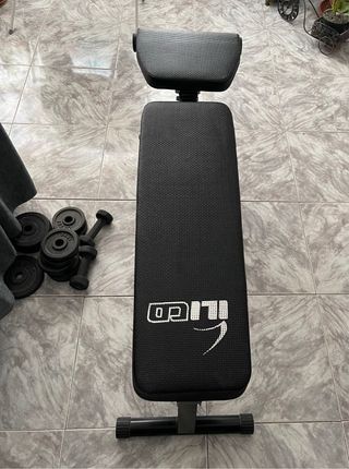 Banco de pesas multifuncional