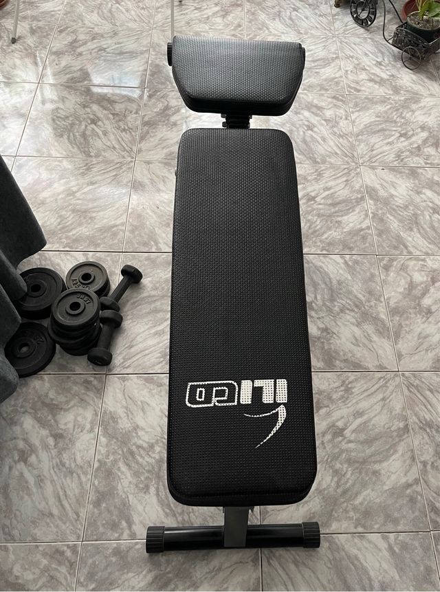 Banco de pesas multifuncional