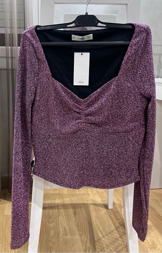 Blusa Mango M/38/10 nueva