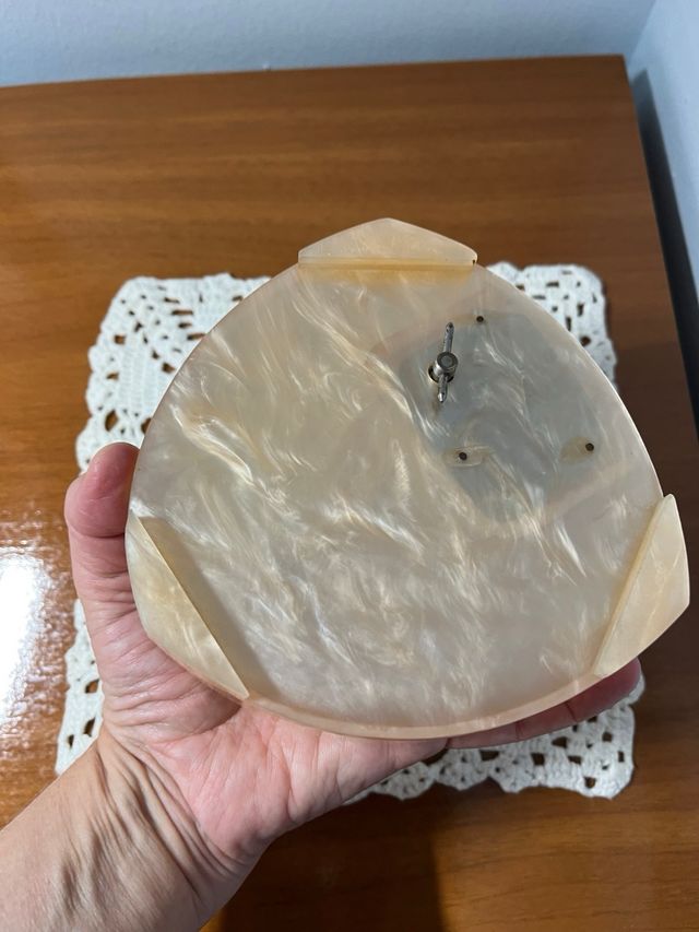 Joyero vintage y tapete crochet