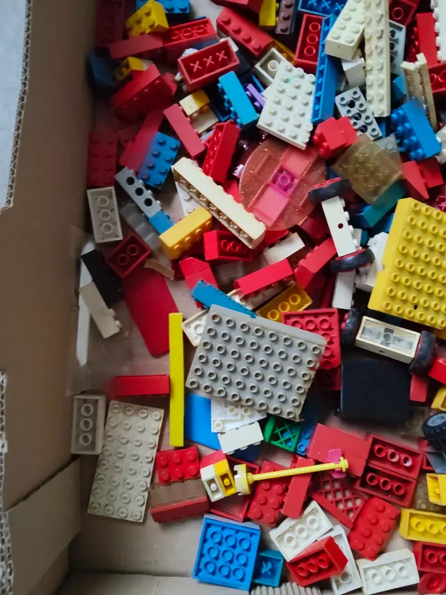 Set mattoncini LEGO e molti accessiri