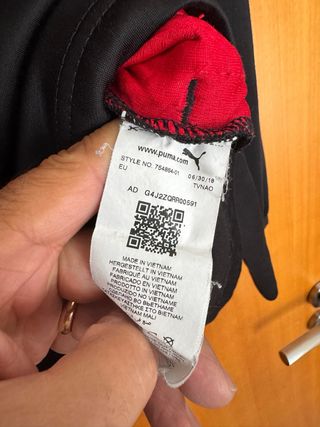 Giacca Puma AC Milan Stadium Poly taglia S