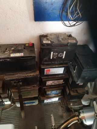 Baterías usadas