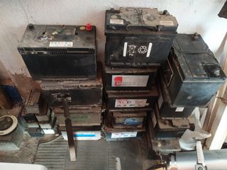 Baterías usadas