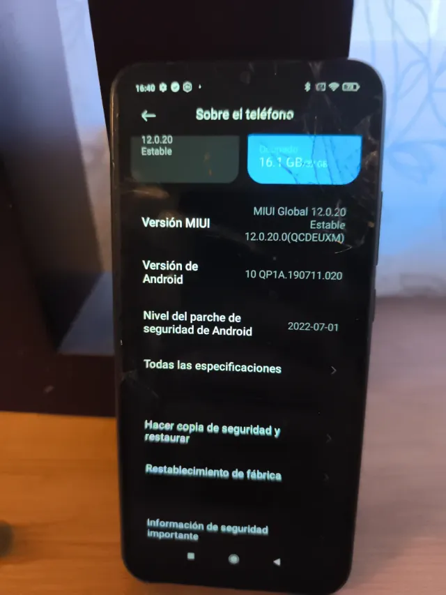 Xiaomi Redmi 9A Negro