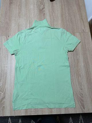 Polo Tommy Hilfiger Verde Claro Talla S