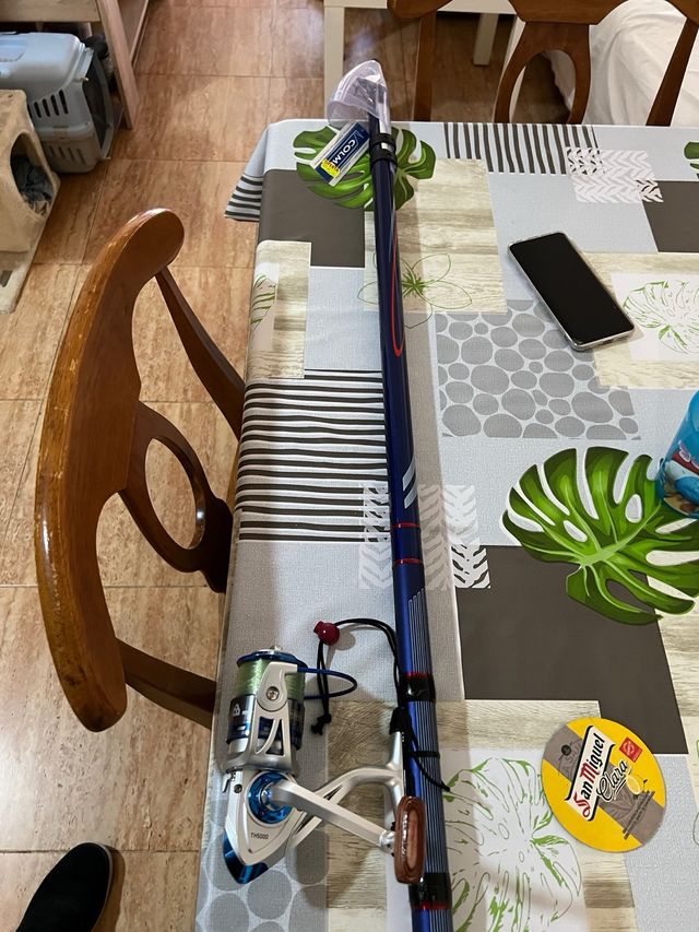 Caña de pescar 7m Casting 20g