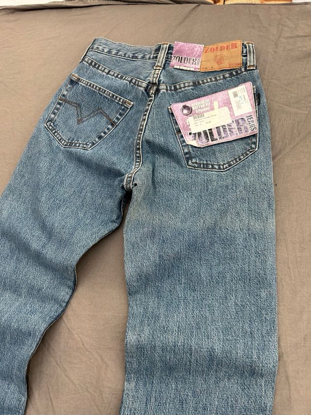 Pantalón Vaquero ZOLDER Azul Nuevo