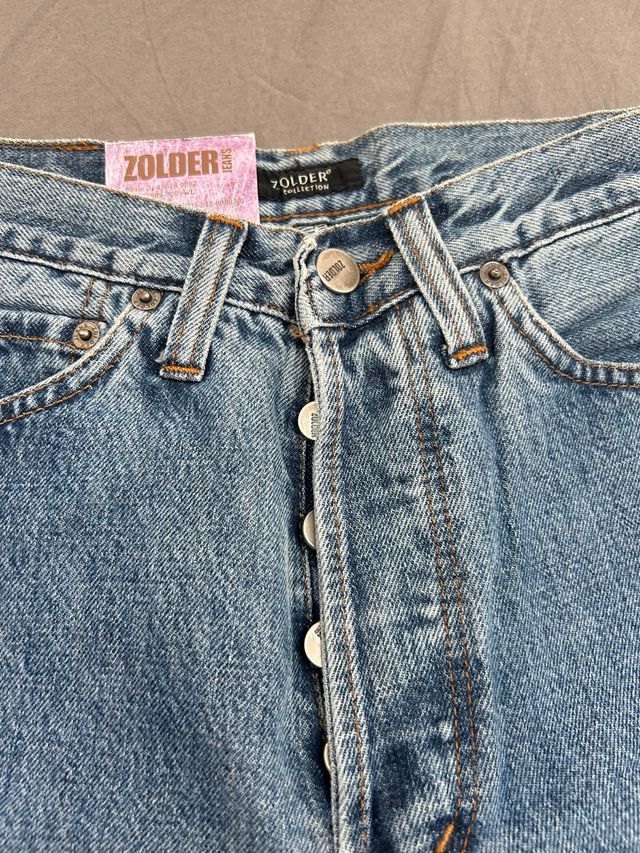 Pantalón Vaquero ZOLDER Azul Nuevo