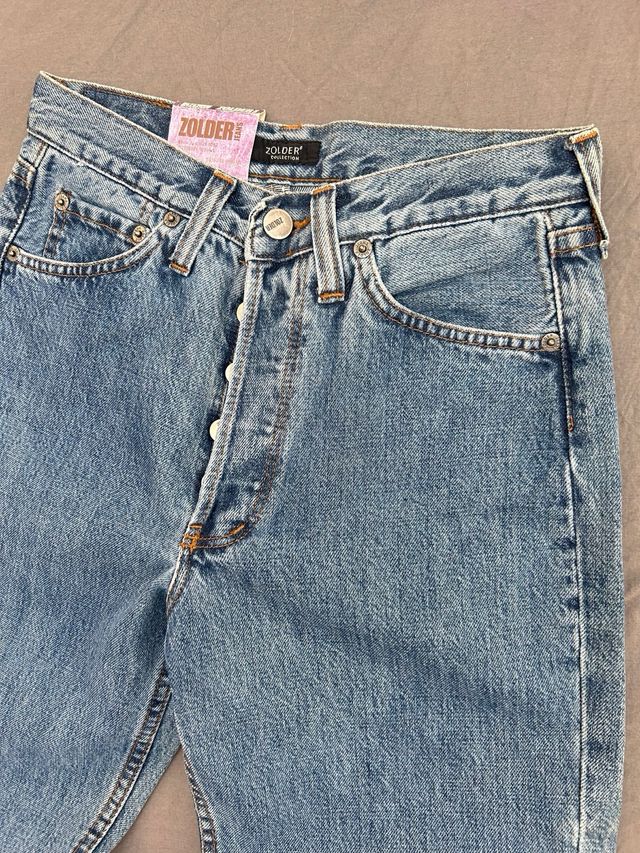 Pantalón Vaquero ZOLDER Azul Nuevo