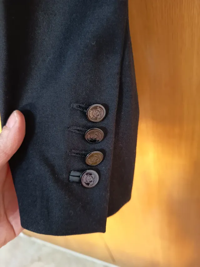 Americana Cortefiel Negra T.46