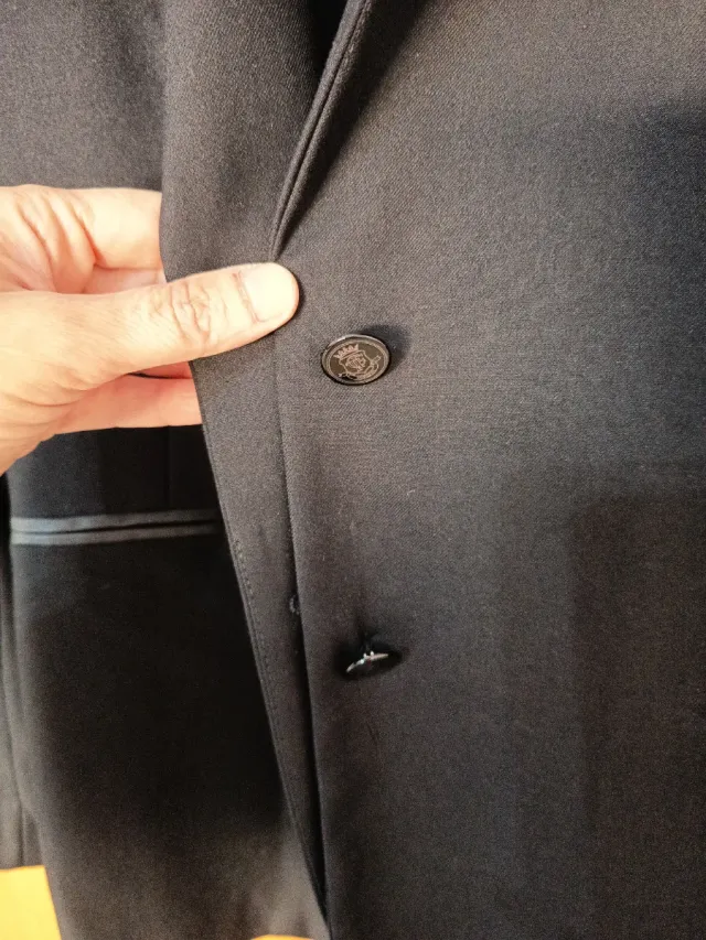 Americana Cortefiel Negra T.46