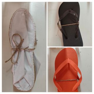 Restos boda: Alpargatas y Chanclas (Tallas Varias)