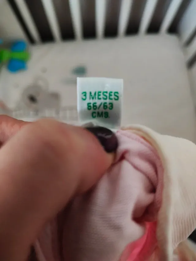 Pijama Bebé Prenatal Rosa Flores 56 cm