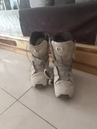 Tabla Snowboard con Fijaciones Fácil Cierre