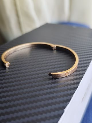 Cartier LOVE Original de Oro Rosa 18k Talla 15