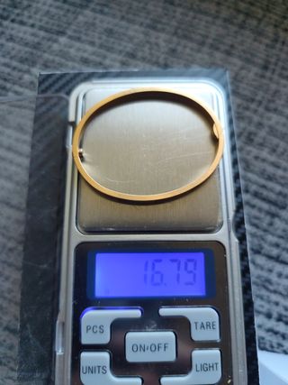 Cartier LOVE Original de Oro Rosa 18k Talla 15