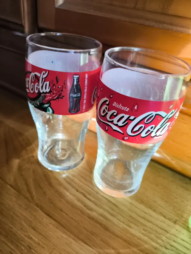 Vasos Coca-Cola Cristal