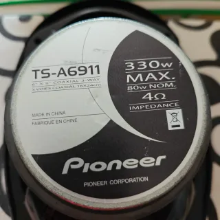 Altavoces Coaxiales Pioneer TS-A6911 (Elípticos)