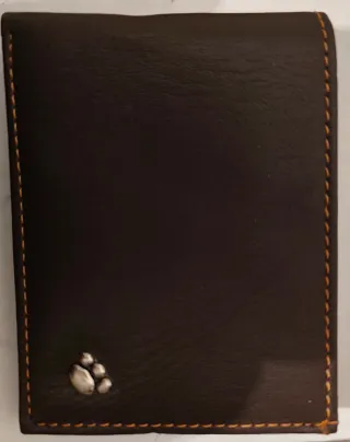 Cartera Billetera Monedero Cuero Marrón