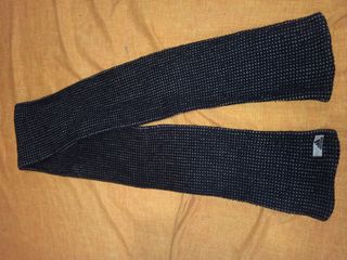 Sciarpa Adidas vintage blu navy e bianca