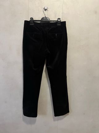 Pantaloni Benetton velluto neri