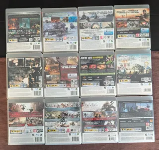 Lote de Juegos de PS3