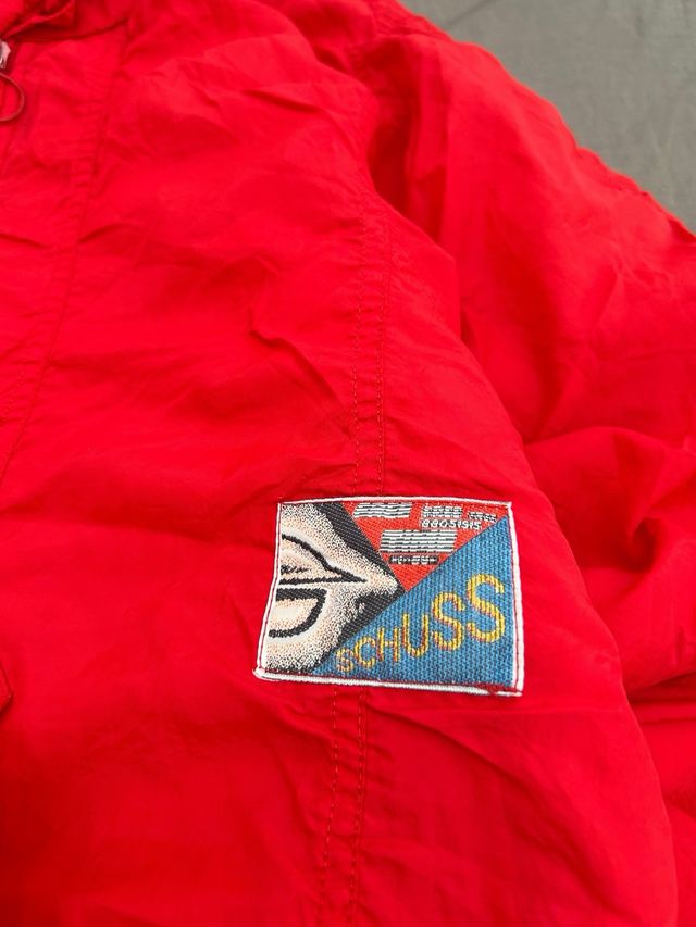 Chaqueta Bomber Reversible Vintage Espacial