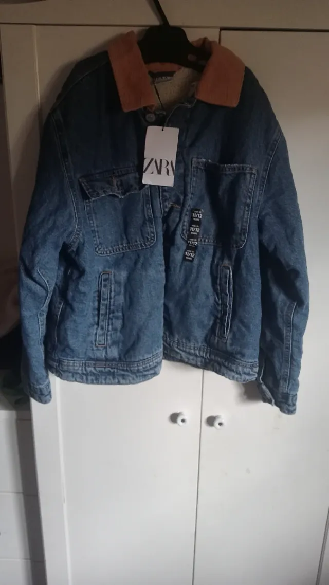 Chaqueta Zara vaquera niño/a nueva talla 11 y 12.