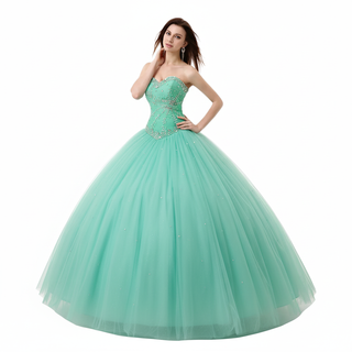 Vestido de Quinceañera Coral