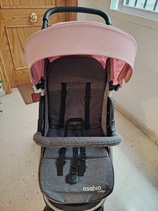Silla de paseo Asalvo América 3 Rosa