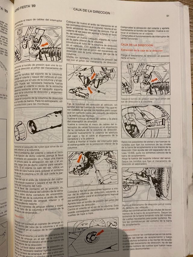 Manual Taller Ford Fiesta '89