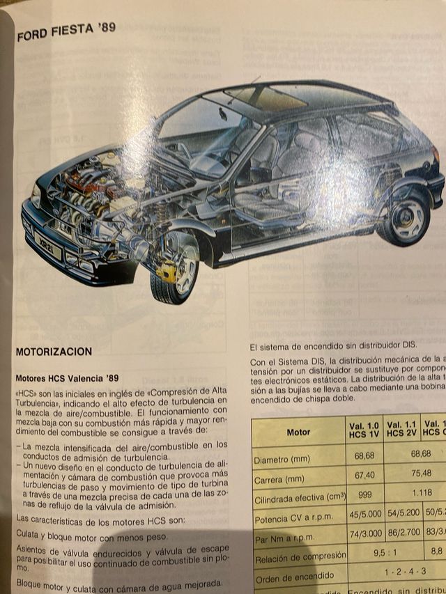 Manual Taller Ford Fiesta '89