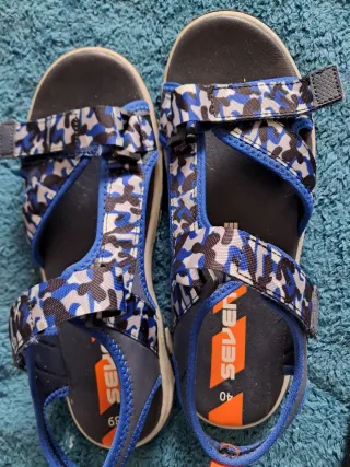 Sandalias Hombre Talla 40 Camuflaje