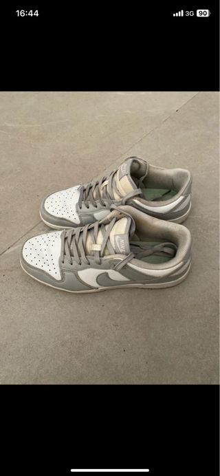 Nike Air Grises Bajas Unisex