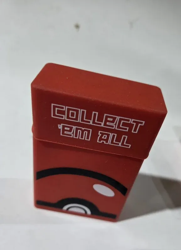 6 Caixas Colecionáveis Pokémon Silicone