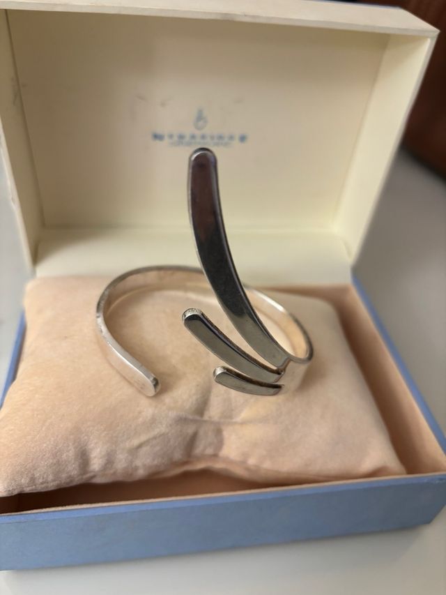 Pulsera Brazalete Plata Newbridge Silverware