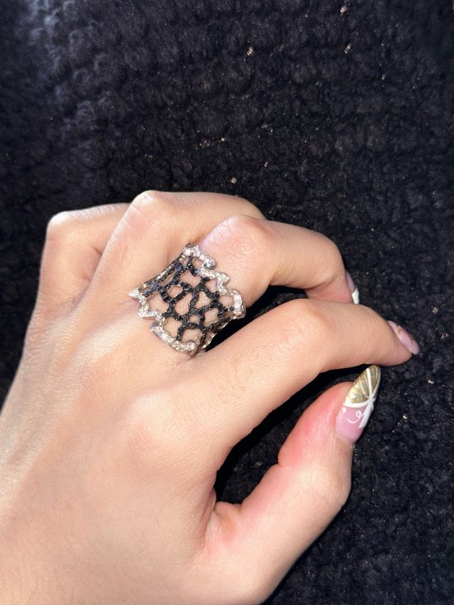 Anillo oro blanco Tous Brillantes