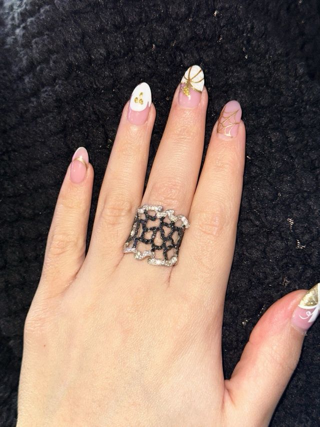 Anillo oro blanco Tous Brillantes