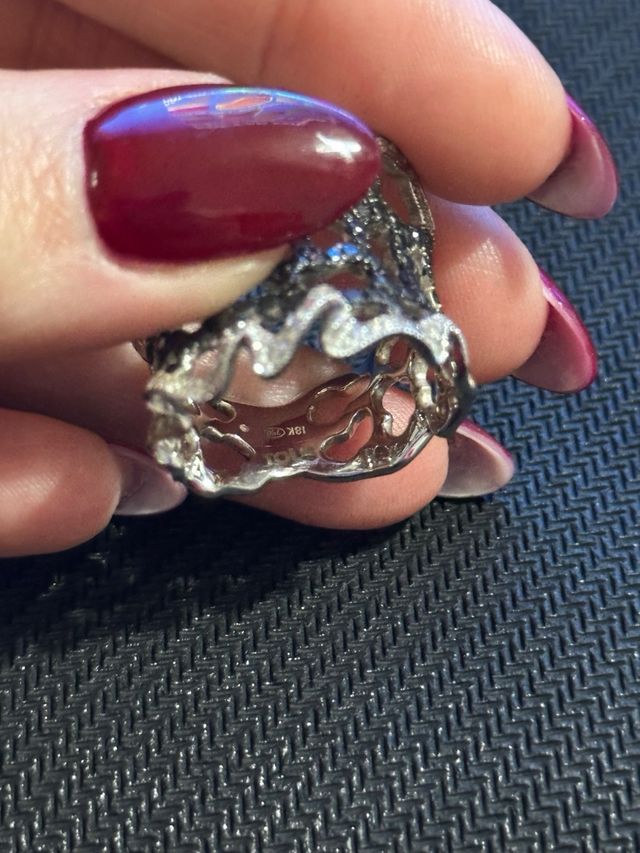 Anillo oro blanco Tous Brillantes