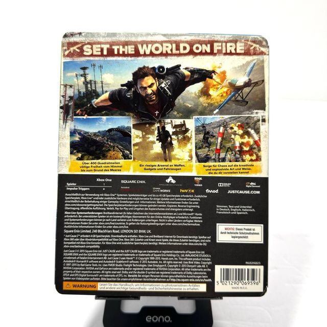 Just Cause 3 - Day One Edition - SteelBook - FE