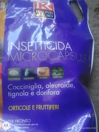 Insetticida Microcapsule Orticole Fruttiferi 4 LT