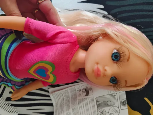 Muñeca Nancy Un día haciendo mechas