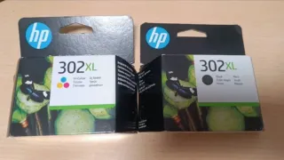 Pack 2 Cartuchos HP 302XL Originales