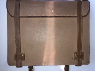 Cartella Trussardi Beige Vintage Anni '80