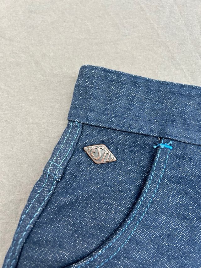 Falda Vaquera Midi Vintage Talla 40